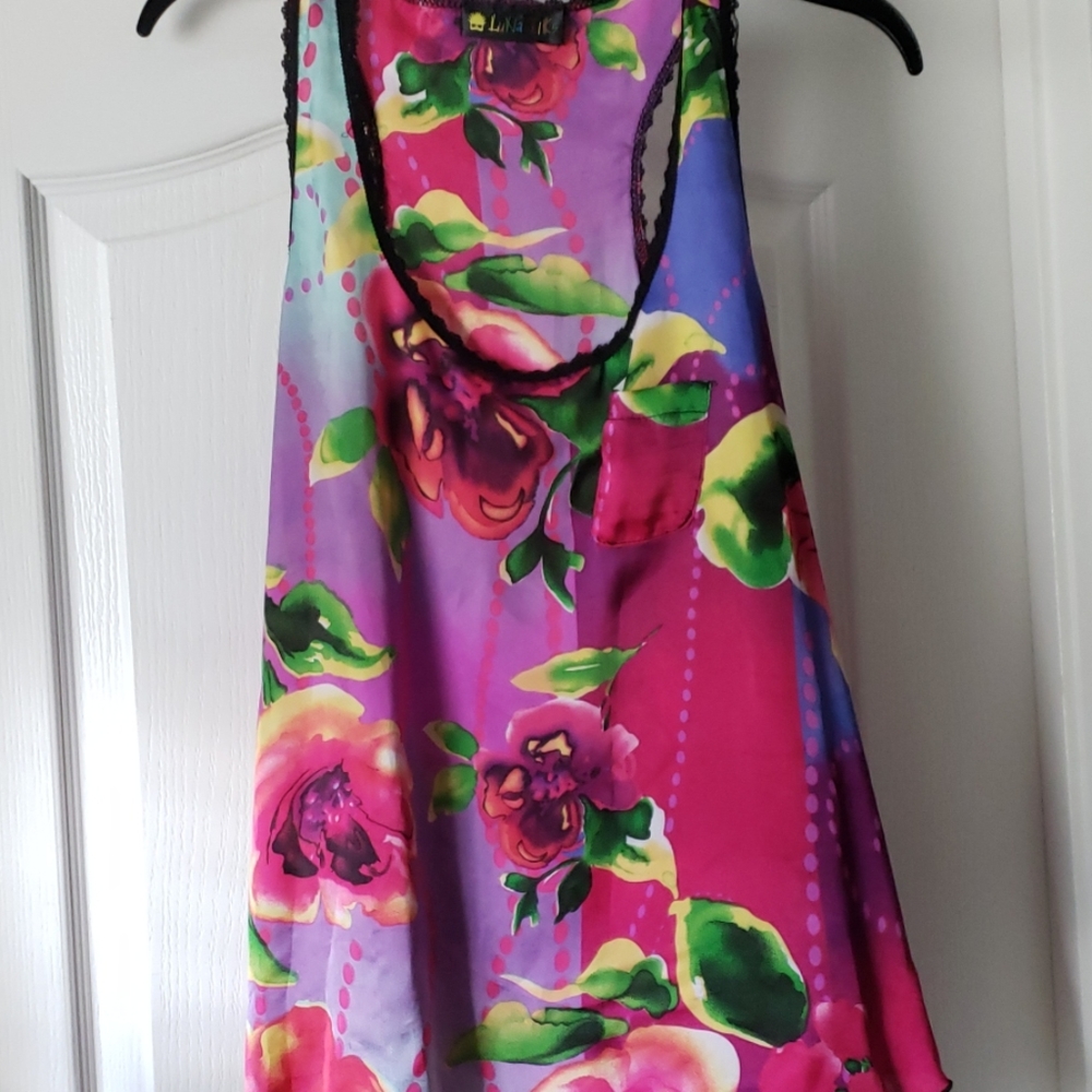 Multicolored Tank top size large